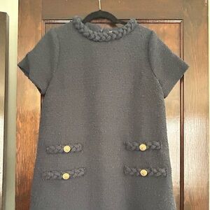 Tuckernuck Navy Braided Midi Dress